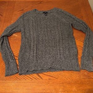 GAP Charcoal Women's Crew Neck Sweater